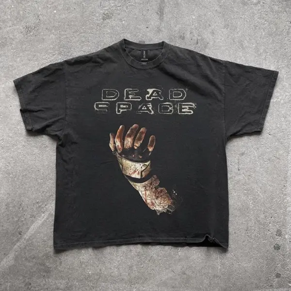 Dead Space T-Shirt Vintage Video Game Graphic