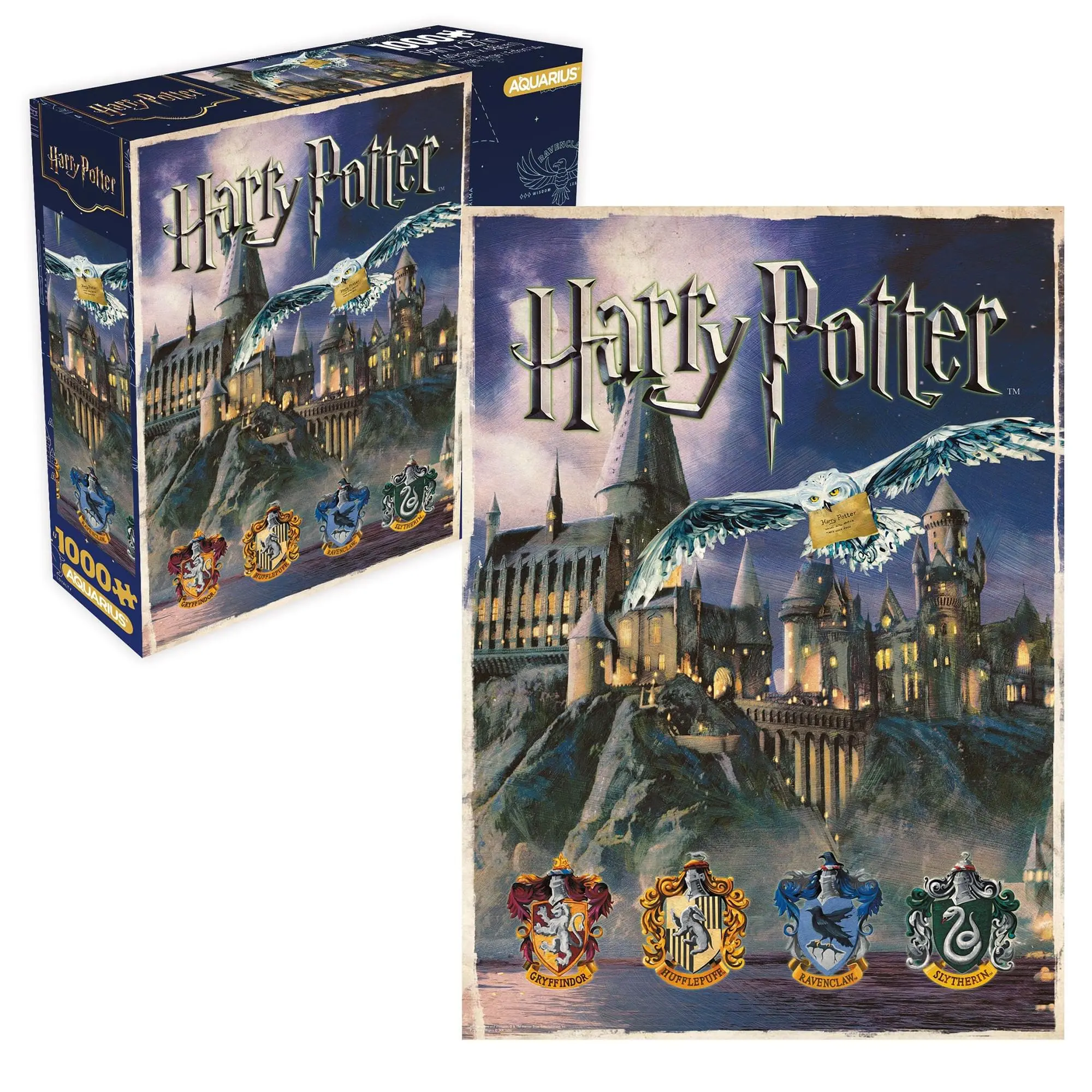 Harry Potter Hogwarts 1000-Piece Jigsaw Puzzle