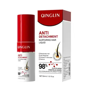 QINGLIN  Multi-Peptide Serum for Hair Density, Peptide-Powered Formula for Thicker, Fuller Looking Hair
