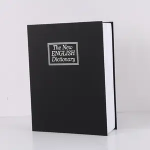 Creative Book Safe Box, Key Design Home Invisible Bedside, Small Fake Storage Box for Office Bedroom, Secure Hidden Compartment