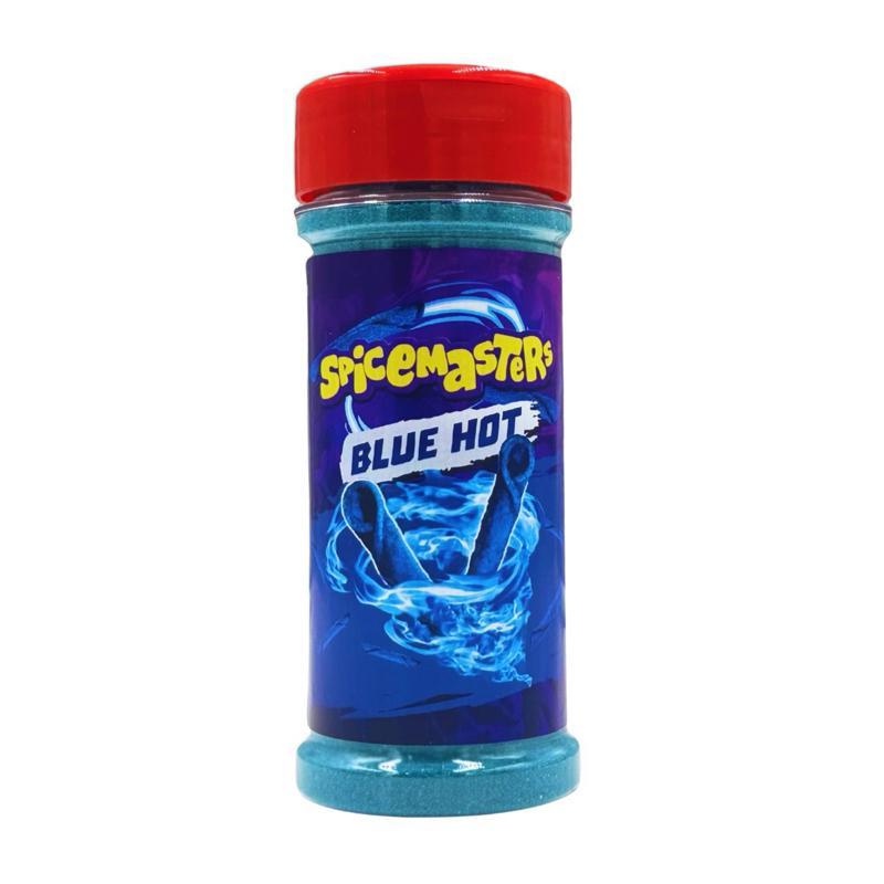 Spicemasters Blue Heat Bold Wild Street Style Kick Seasoning for Hot Wings Popcorn Chips Gummies Fruit Electric Bold Spicy Taco Ceviche Tropical Mexican Loco Cookers Flavor Chillipowder Chilli Oil