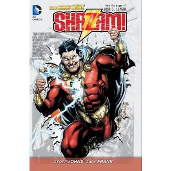 Used Good Hardcover Book - Shazam! Vol. 1 (The New 52): From the Pages of Justice League by Geoff Johns - English