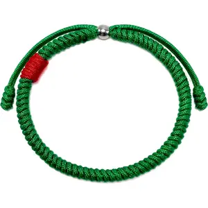 Tibetan Bracelet Black Red and Multicolor Buddhism  Knot Lucky Rope Bracelet Friendship and Couple Bracelet