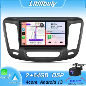 Car Stereo for Chrysler 200C 200S 2015-2017 touch screen has Android Auto Wireless Carplay, Bluetooth WIFI supports GPS Navigation