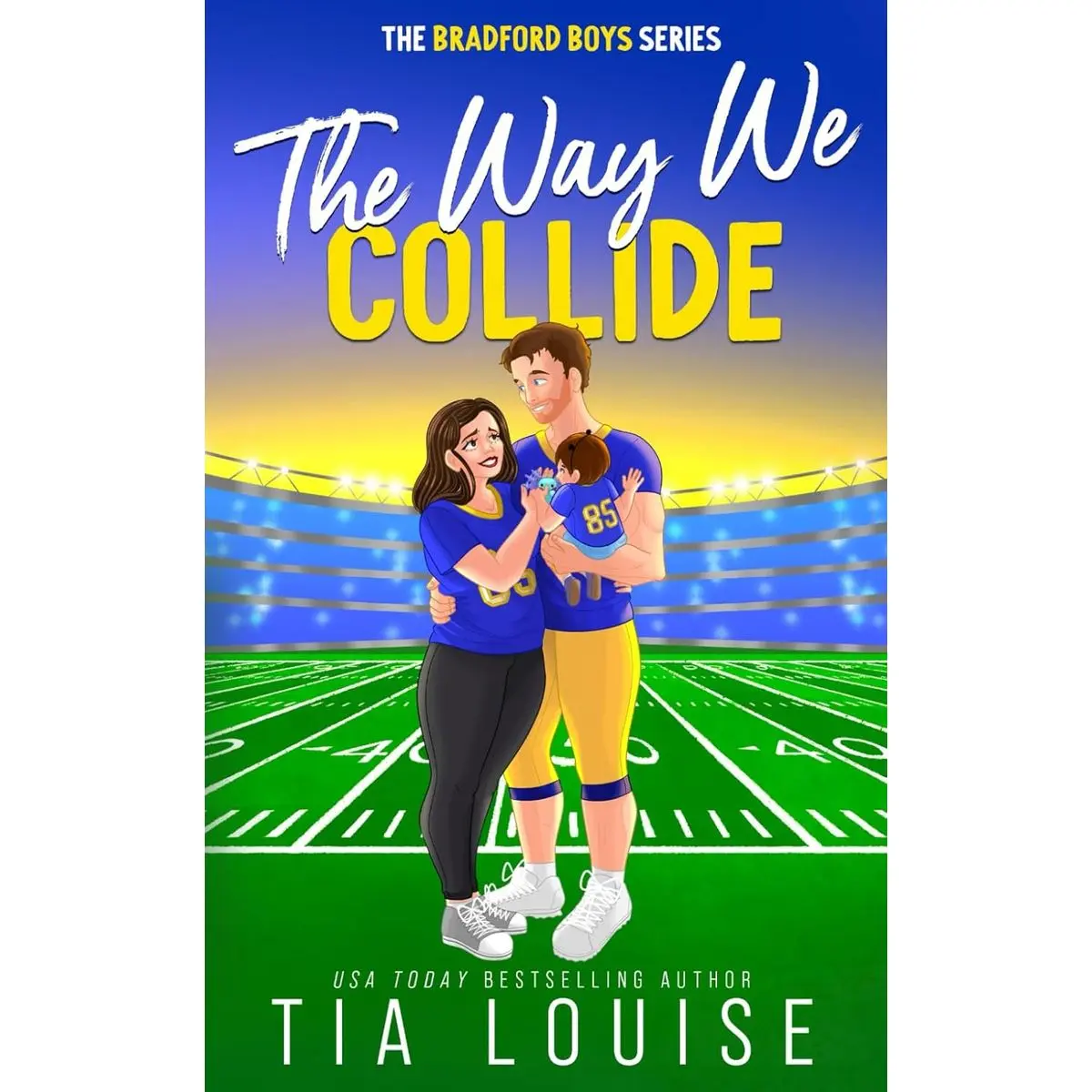 The Way We Collide: A surprise baby, marriage of convenience, football romance (The Bradford Boys) Paperback – April 10, 2025