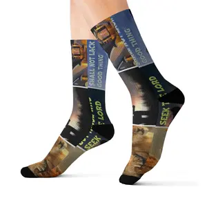 IKE MENS Quote Sublimation Socks