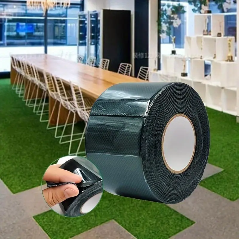 Yitap Artificial Grass Seam Tape, High Adhesive Self-Adhesive, Super Strong Adhesion, Long Lasting Adhesive, Strong Fixing, Outdoor Weather Resistant, Synthetic Fake Lawn Carpet