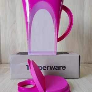 Tupperware Outdoor Dining Pitch 1.7L - Pink Pitcher with Lid for Easy Carry and Versatile Use