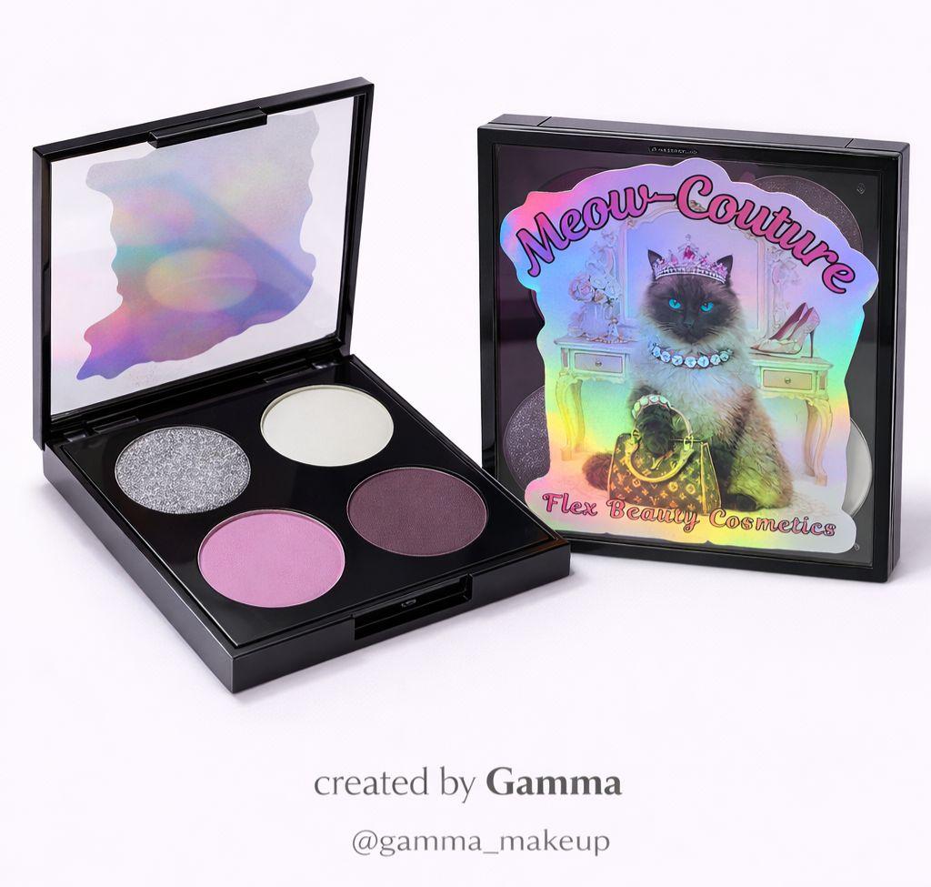 MEOW Quad PRE-DESIGNED Eyeshadow Palettes (By The PR Team)