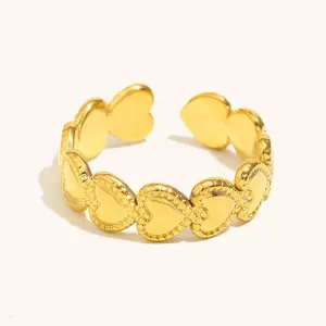 Valentin Stainless Steel Heart Ring