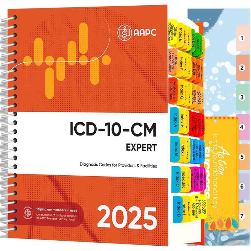 Index Tabs for AAPC Version ICD10CM 2025 (Book not Included), The(02)