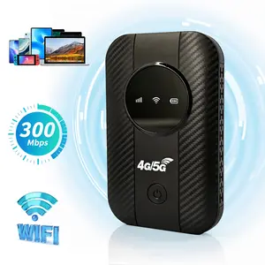 5G/4G LTE Mobile Hotspot,300Mbps,Portable WiFi Hotspot for Travel,Pocket WiFi Device for RV&Outdoor Use,Connect Up to 10 Devices