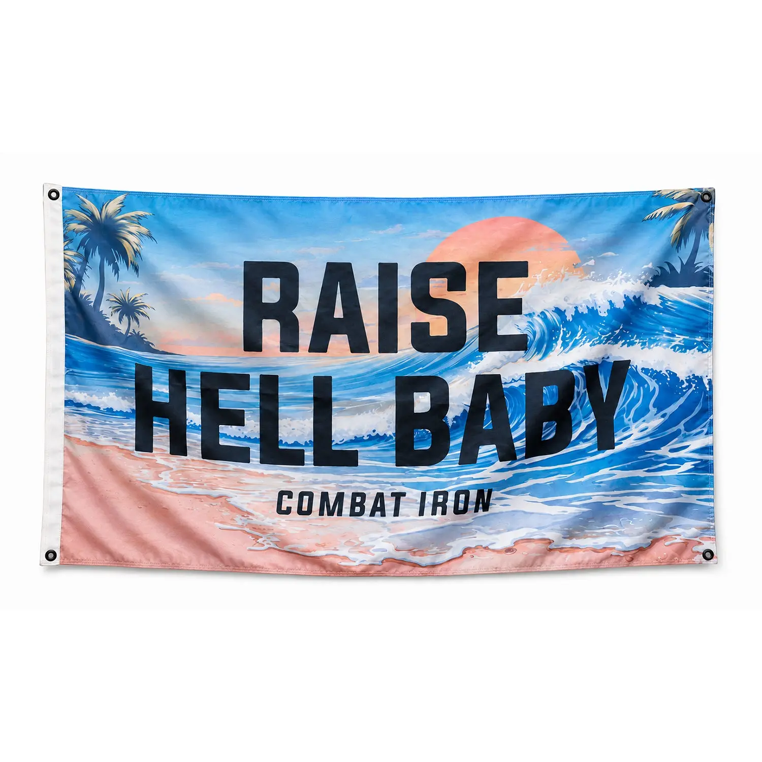 Raise Hell Baby 3' x 5' Flag Raise Hell Baby 3' x 5' Flag