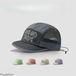 Unisex 1-Pack American Deep-Top Baseball Cap with Adjustable Curved Brim, Summer Quick-Drying Breathable UV-Proof Sunscreen Sports Hat for Outdoor Activities summerwins