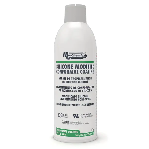 MG Chemicals - 422B-340G 422B Silicone Conformal Coating, Clear, 340 gram Aerosol