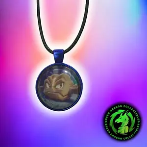 Geodude - Necklace made from Pokemon Card