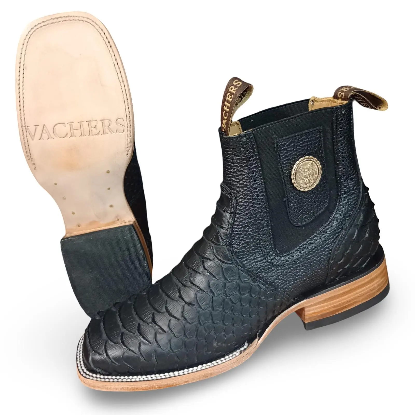 Botin Piton Jumbo Print Para Caballero Botin Piton Jumbo Print Para Caballero