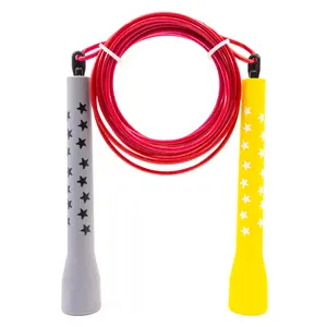 Rise & Grind Speed Rope, Adjustable Speed Rope for Men and Women, Indoor Fitness Training Speed Skipping Rope Perfect for Boxing Workout, Jump Rope for Double Unders