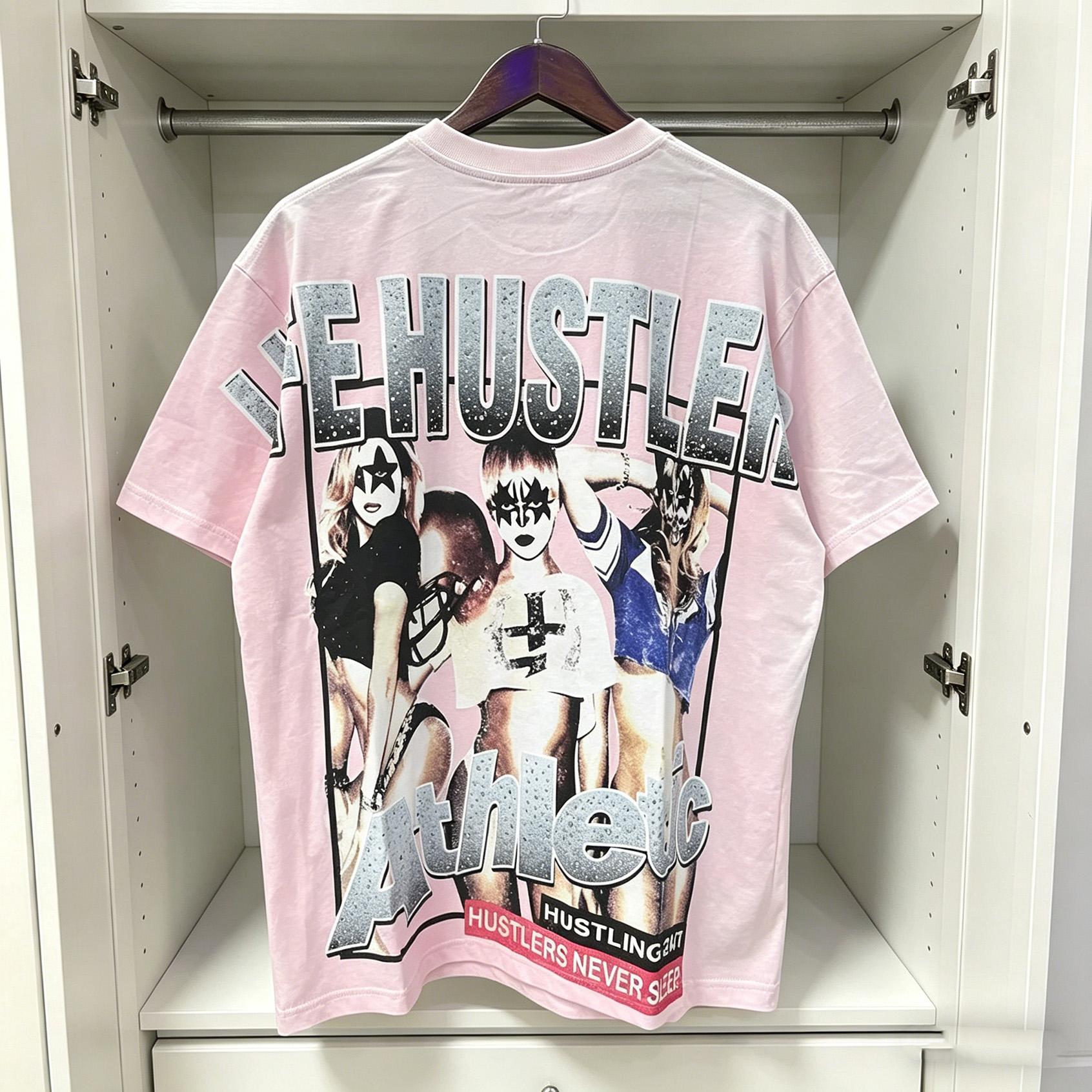 Praying Angel Shining Diamond Cotton T Shirt Oversized Graphic Tee Crew Neck Loose Fit Streetwear Summer Outfit Unisex Top TikTok Viral Trend Y2K Hip Hop Urban Casual High Street Fashion Tee