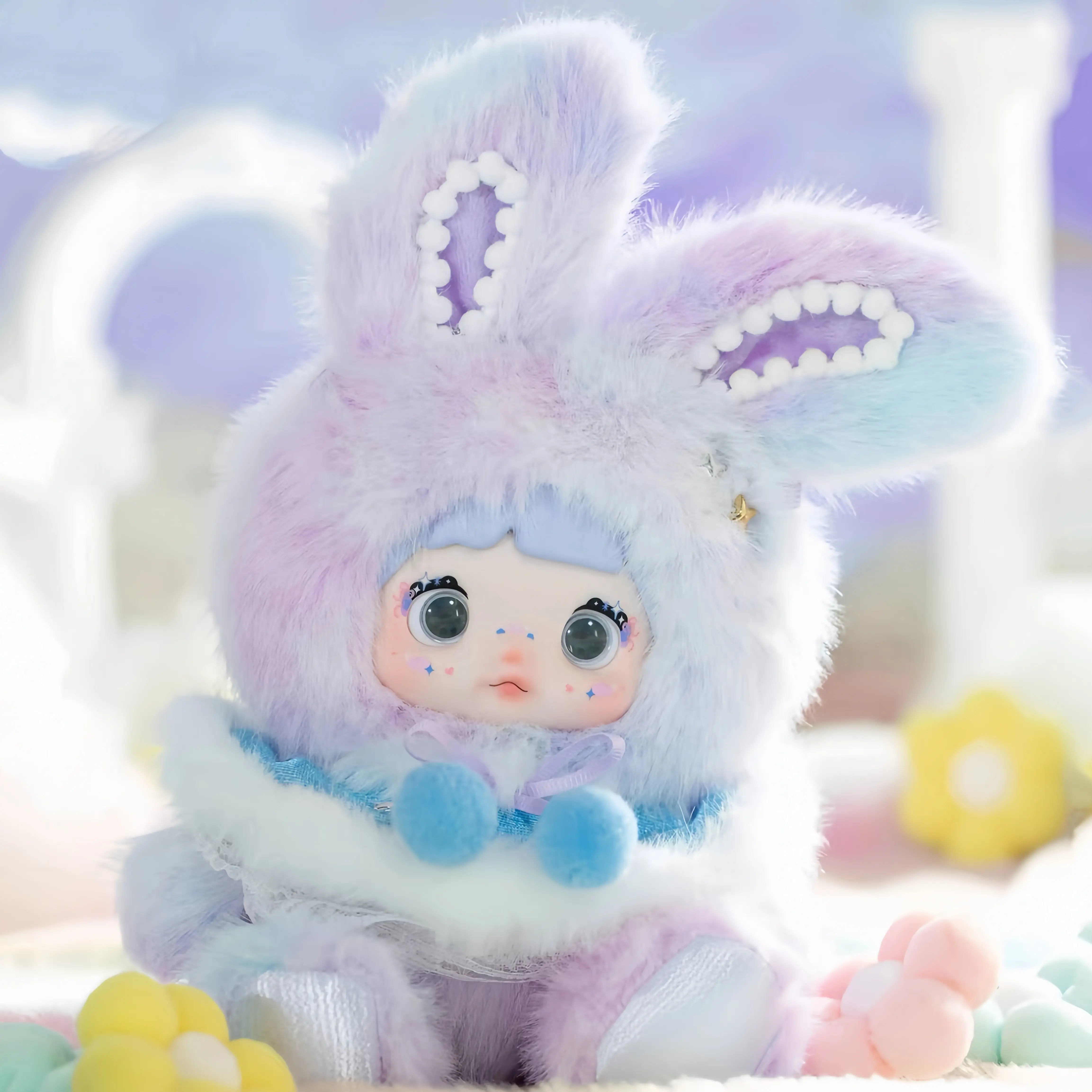 Nommi Weather Forecast Series Blind Box Figure – Cute Kawaii Mystery Collectible Doll, Adorable Bag Pendant, Fun Surprise Gift for Girls, Friends & Toy Lovers, Trendy Desk Decoration