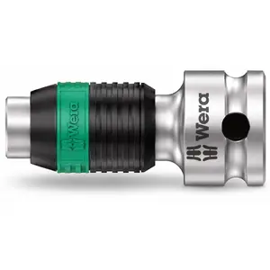 Wera 8784 B1 Zyklop Bit Adaptor 3/8" Drive 05003590001 Socket Adapter