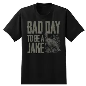 Bad Day to Be A Jake Funny Turkey Season Hunting Joke T-Shirt