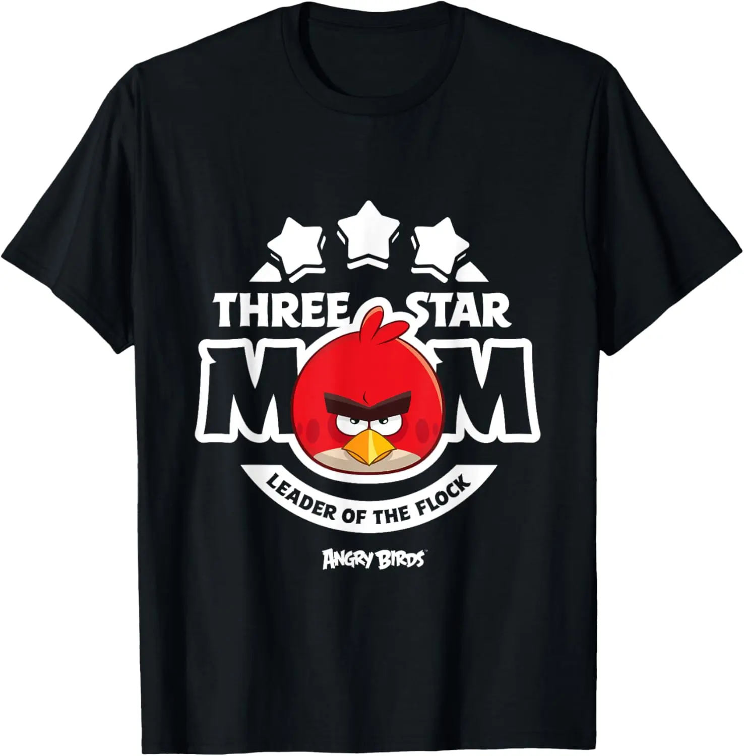 Angry Birds Three Star Mom Official Merchandise T-Shirt