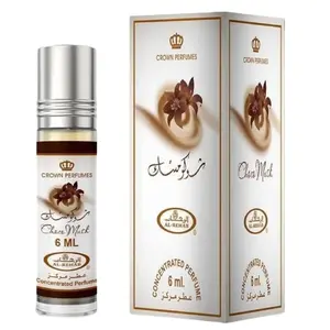 Al Rehab Choco Musk For Unisex Concentrated Perfume Rollerball, 6 Ml