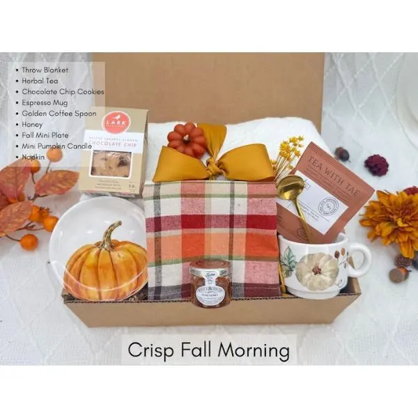 Fall Gift Box, Gift for Women, Birthday Gift for Her, Halloween Present, Thanksgiving Gift Basket