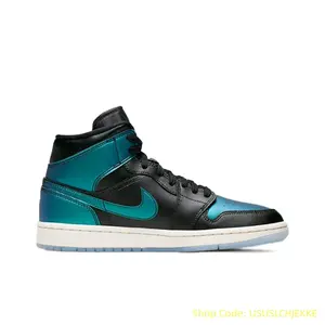 Mid Metallic TurquoiseShoes Basketball shoes Skateboarding shoes Sports shoes Casual shoes
