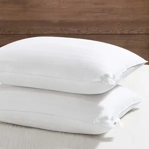 Down Alternative Pillows King Size Set of 2 - Soft Bed Pillows for Sleeping, Perfect for Side, Back and Stomach Sleepers, 20 X 36
