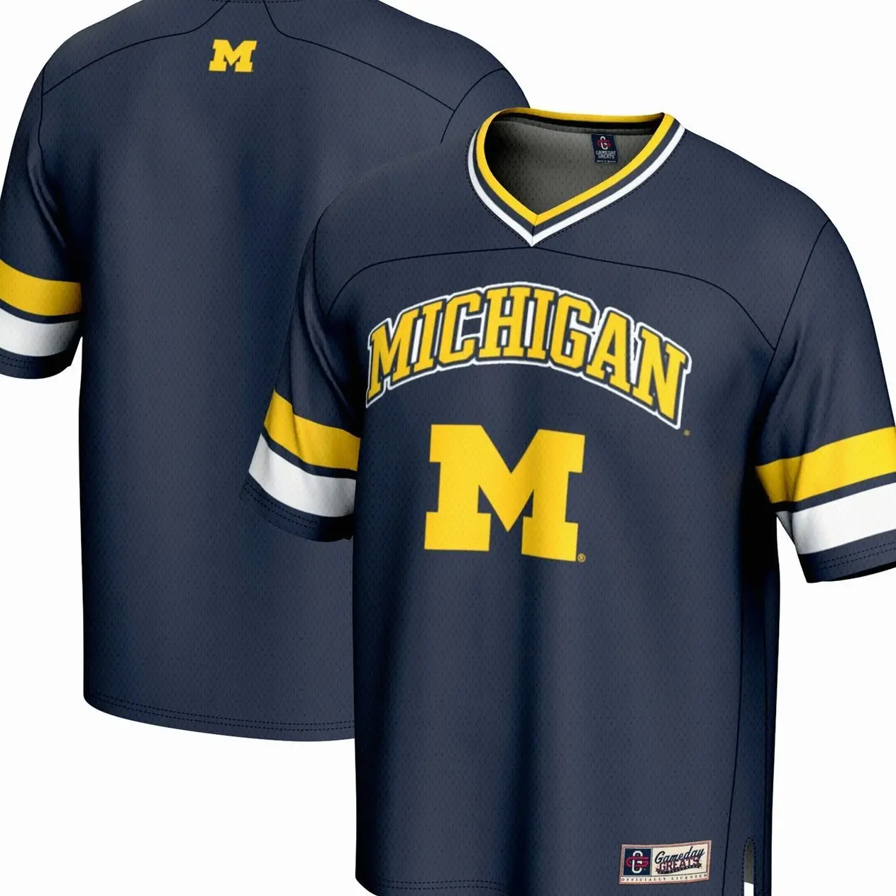 Michigan Men Football Jesey GameDay Greats  Spirit Football Jersey - Navy
