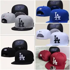 LA Dodgers Cap Size 7 1/4, Flat Brim Streetwear Urban Outdoor Style
