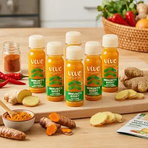 Vive Organic Immunity Boost with Cayenne - Ginger & Turmeric (2oz)