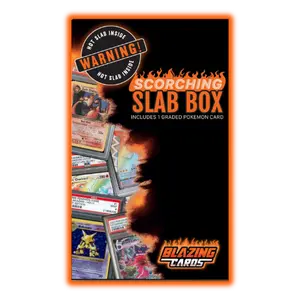 Scorching Slab Box - 1 English or Japanese PSA/Beckett/CGC Graded Card