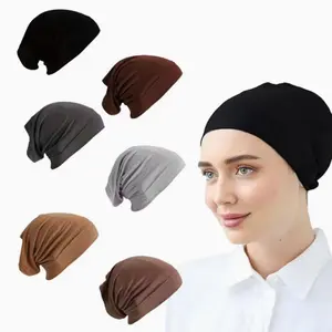 6pcs Women’s Stretchy Slouchy Beanie Hats -Sleep & Casual Wear, Comfort Headwear | Stylish Headscarf | Stretchy Material skully cap headband beach essentials,summerwins