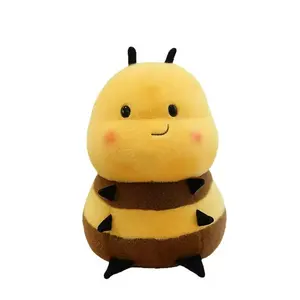 New Little Bee Plush Toy, Popular Cute Insect Doll, Stuffed Doll for Throwing and Catching in Vending Machines mini large
