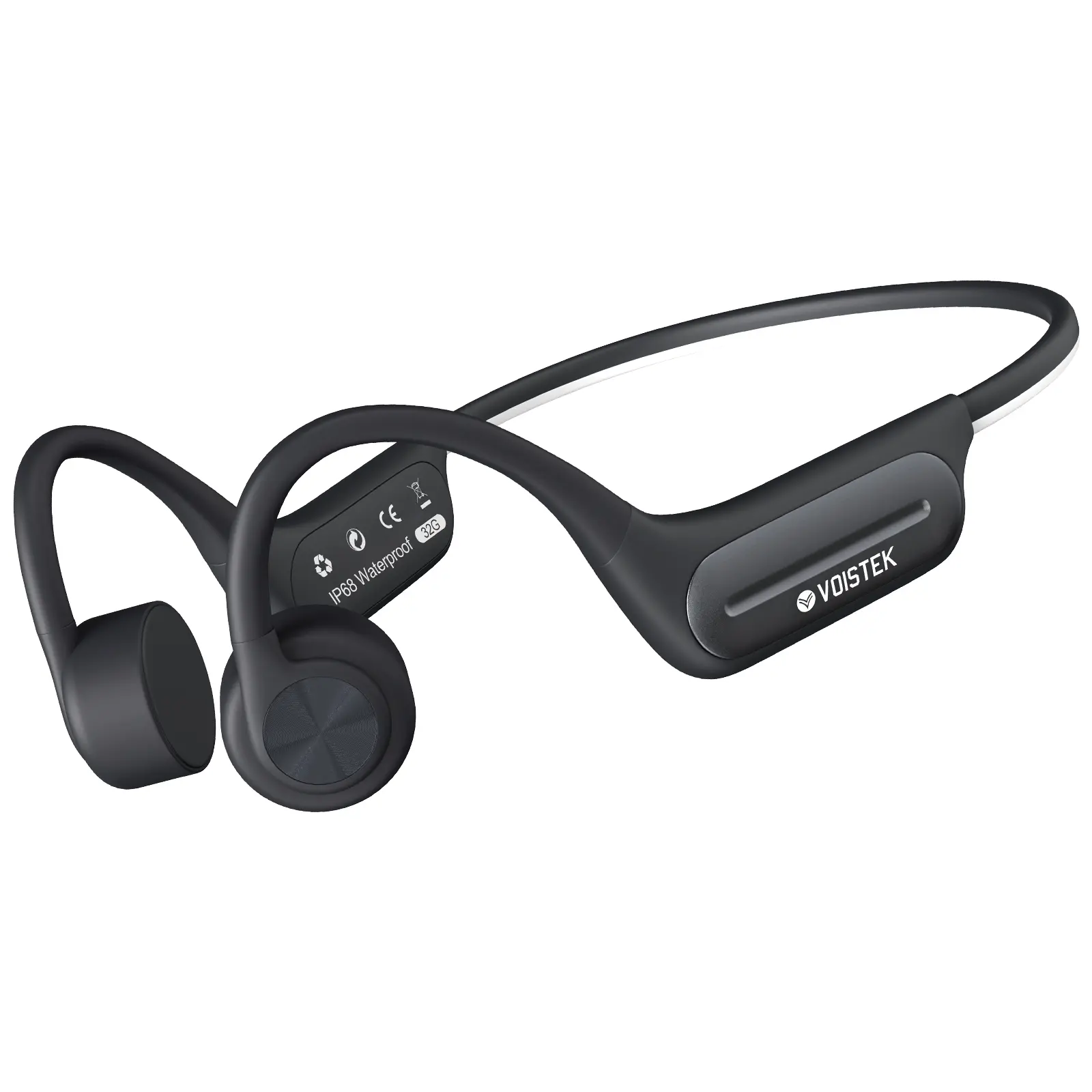 【live】 Bone Conduction Headphones - Open Ear Headphones Wireless Bluetooth,Swimming Headphones Built-in 32GB MP3,IP68 Waterproof Headphones 8Hr Playtime for Swimming,Running,Cycling,Gym earbuds, BC3