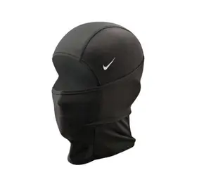 Nike Men's Pro Hyperwarm Hood - Black Balaclava for Cold Weather Sports