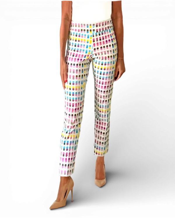 Multi Dots Pull on Pant