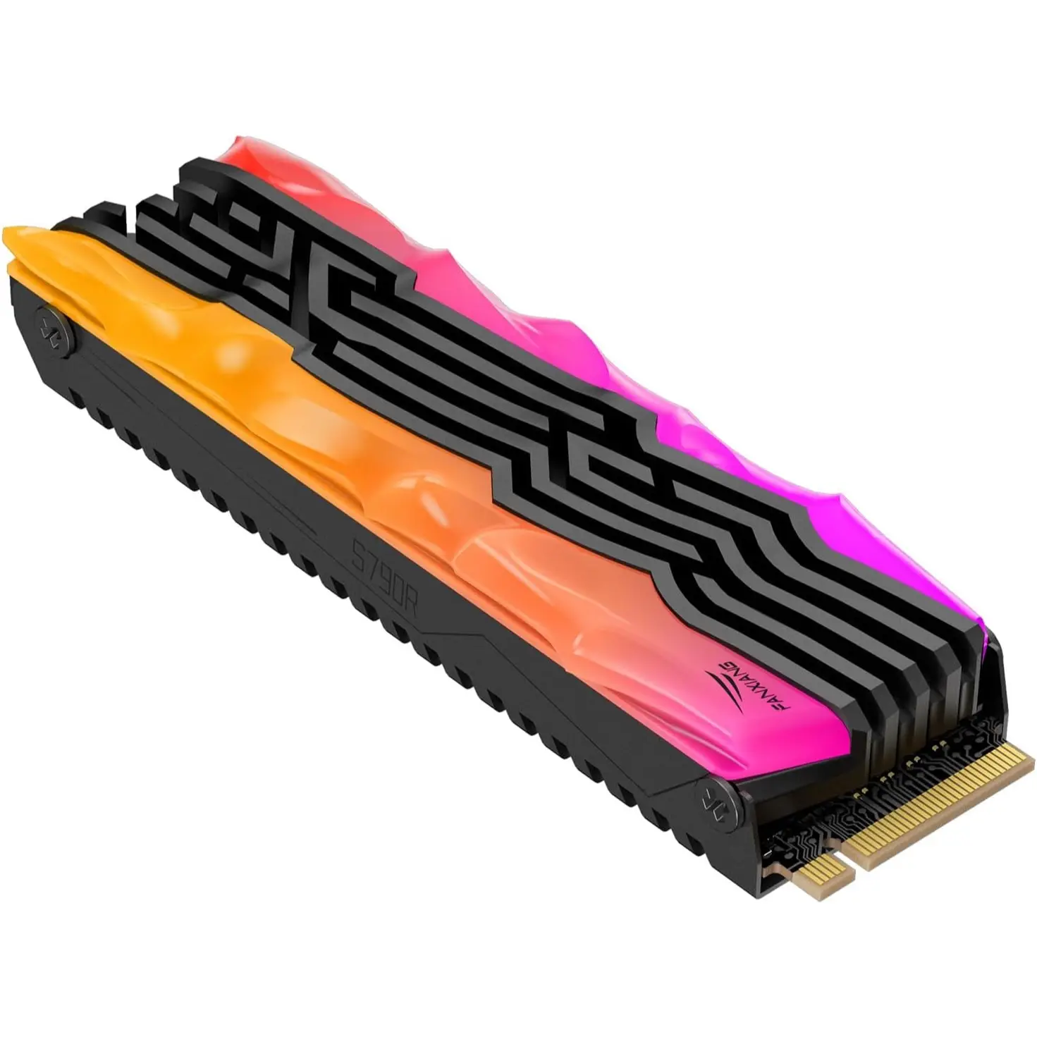 fanxiang S790R 1TB NVMe M.2 SSD with RGB Heatsink, PCIe 4.0 x4 Internal Solid State Drive, Compatible with PS5 and PC