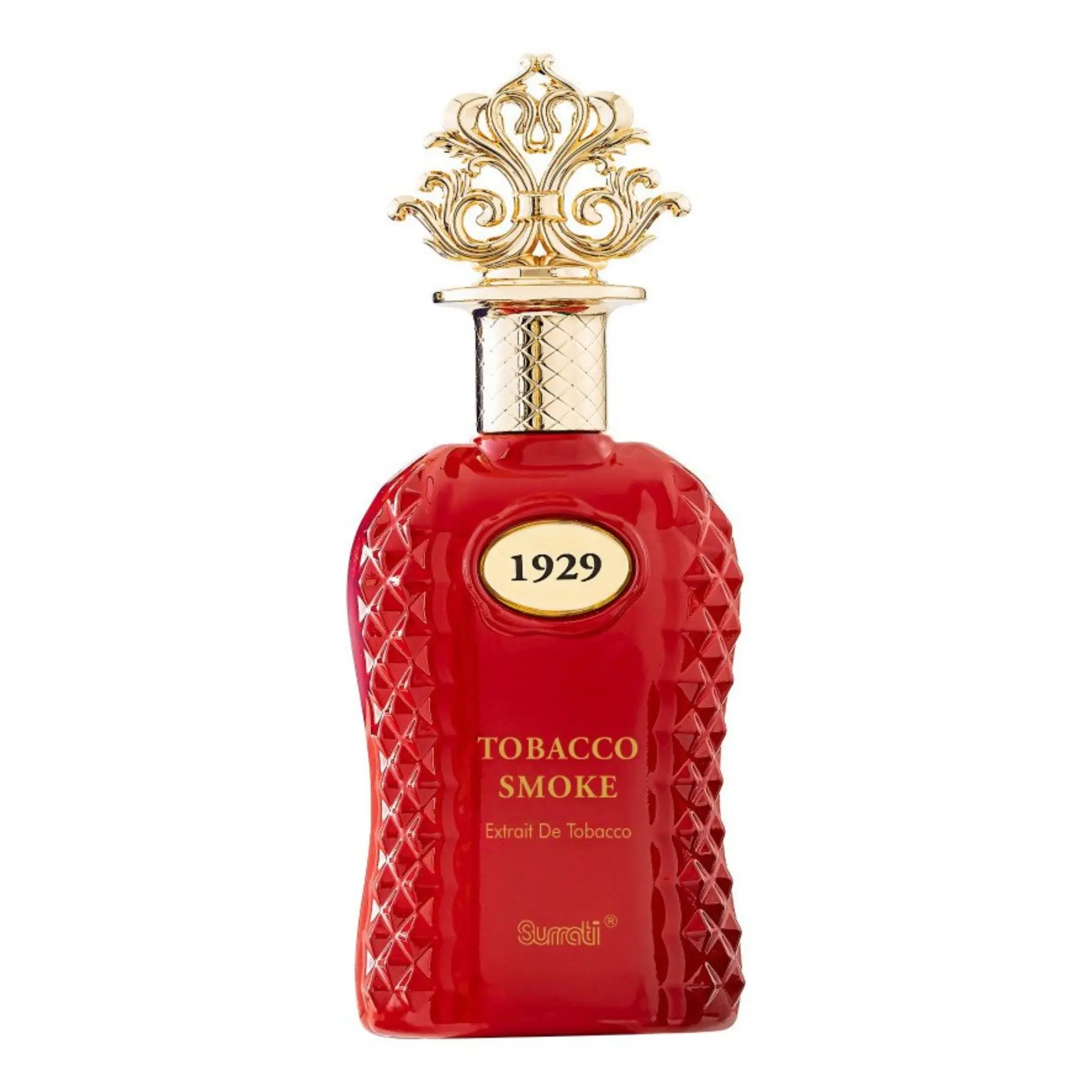 Surrati 1929 Tabaco Smoke EDP Perfume Spray - 100ml Unisex Fragrance for Adults, Evening Wear - Chemical Free, Long-Lasting Warm, Smoky, Amber Scent Notes (Contains Neither Harmful Additives)