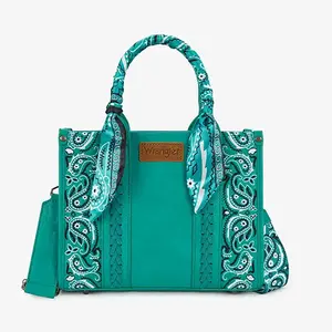 Wrangler Prairie Paisley Tote Crossbody