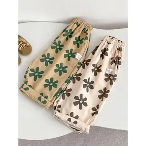 New Spring and Autumn Clothing for 0-6 Year Old Girls: Harem Pants, Western-style Casual Pants, Loose Korean-style Pants, Suitable for Outdoor Activities