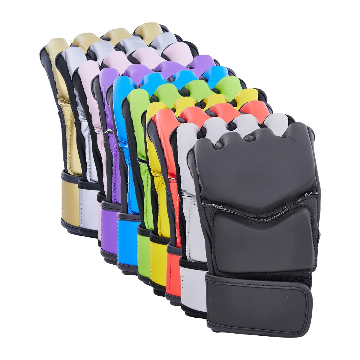 Solid Polyurethane MMA Training Gloves for Adults & Youth, Anti-Microbial Glove for Martial Arts, Grappling & Boxing, Boxing Glove Martial Arts