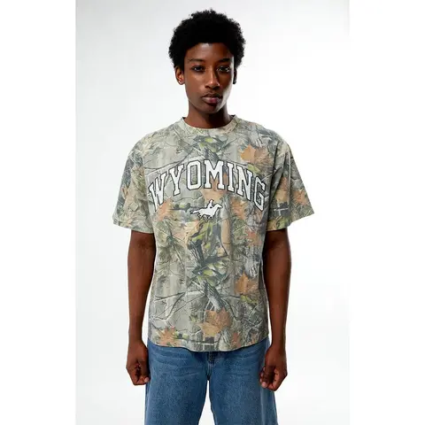 Pacsun Men's Wyoming Camo Tree T-Shirt