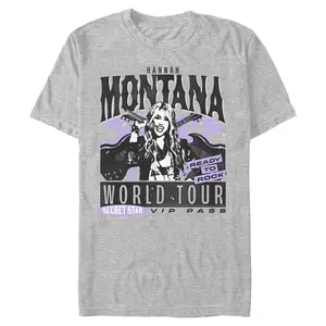 Disney Store Hannah Montana World Tour T-Shirt for Adults