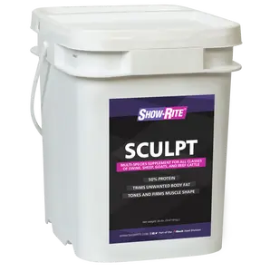Sculpt Show Rite Supplement for Farm Animals & Poultry, Nutritious Feeding Supply
