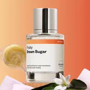 Fruity Brown Sugar, Dossier, Women Perfume, Eau de Parfum, 50ml, Bergamot, Raspberry, Pear, Jasmine, Brown Sugar, Patchouli, Amber, Vanilla
