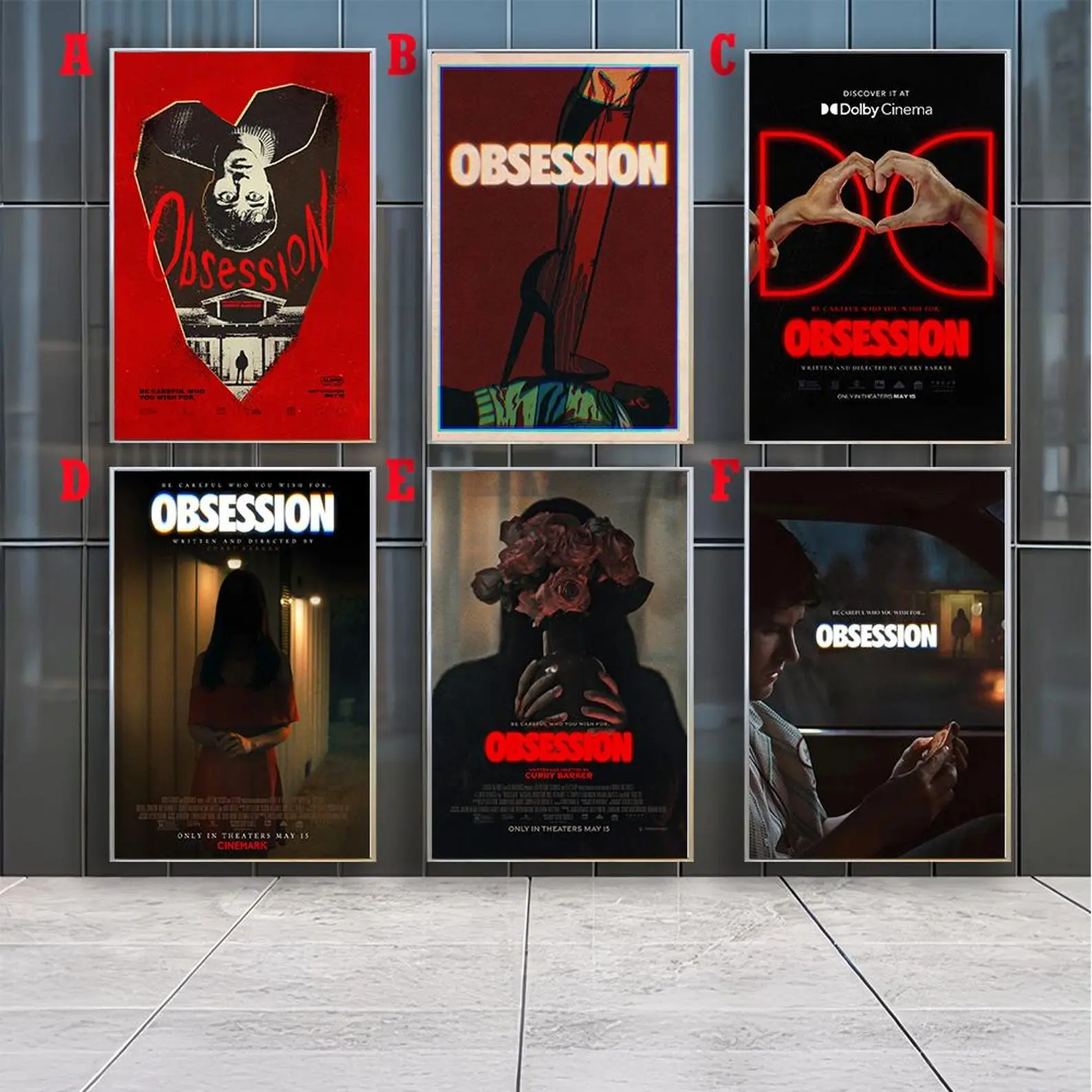 Obsession 2026 Movie Posters ,Poster Prints , Movie Fans Collection , Room Decor , Birthday Gift_No Framed